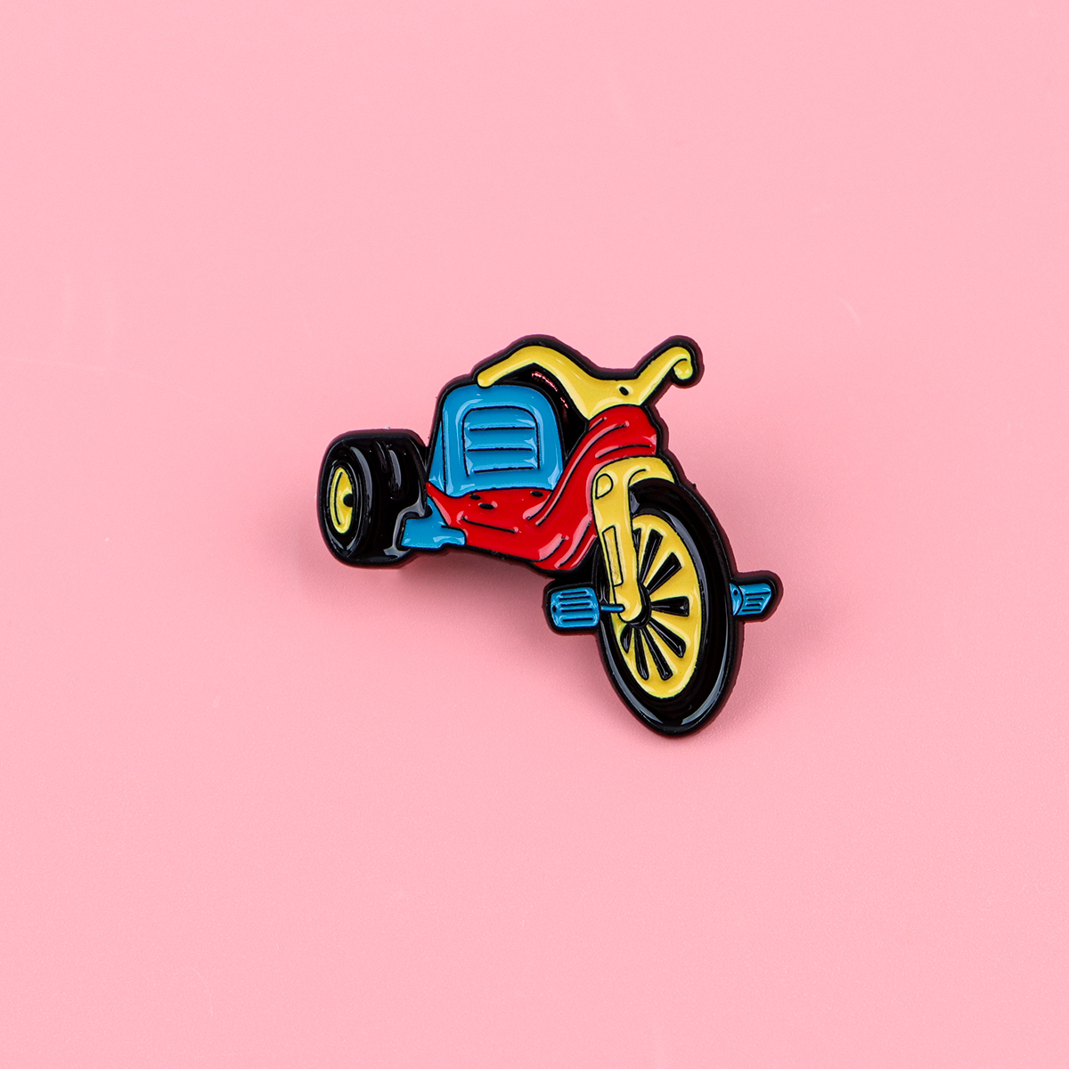 Vintage Fashion Theme - Retro Bicycle Enamel Pin Vintage Brooch