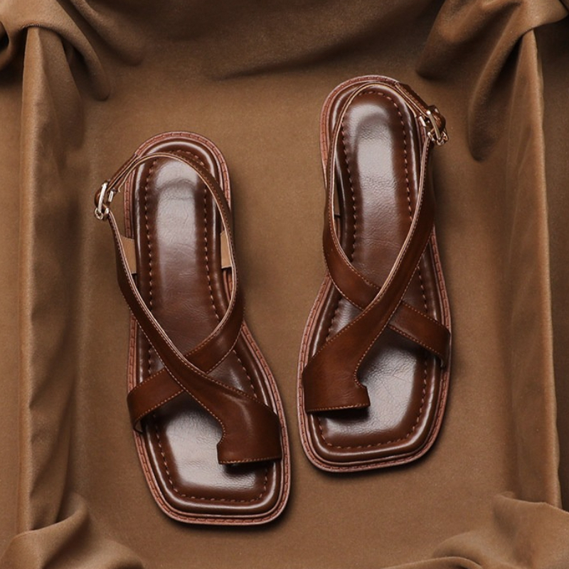 Vintage Fashion Women Dresses - Vintage Summer Open Toe Women Gladiator