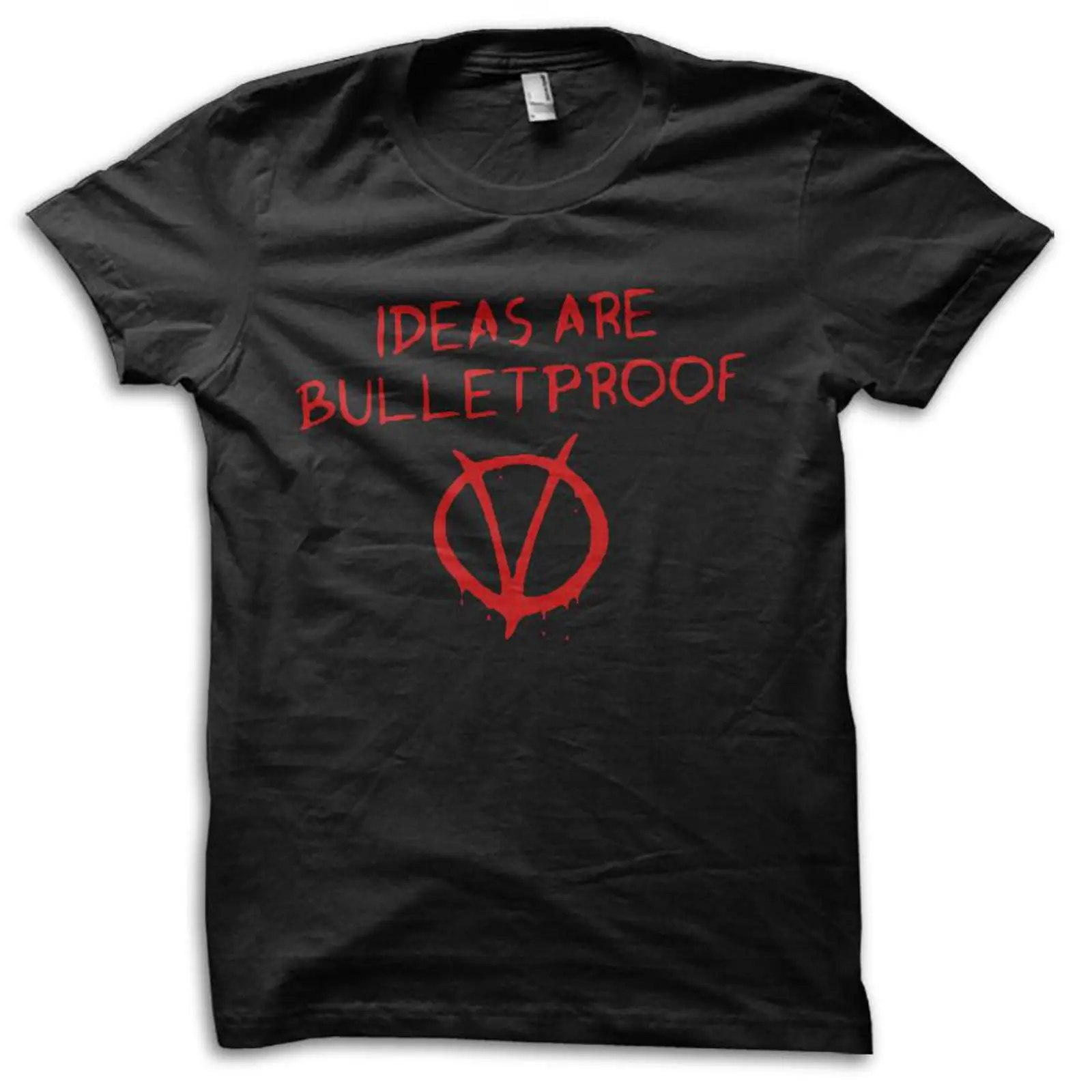 Vintage Fashion Ideas - Ideas Are Bulletproof Hacker Vendetta T