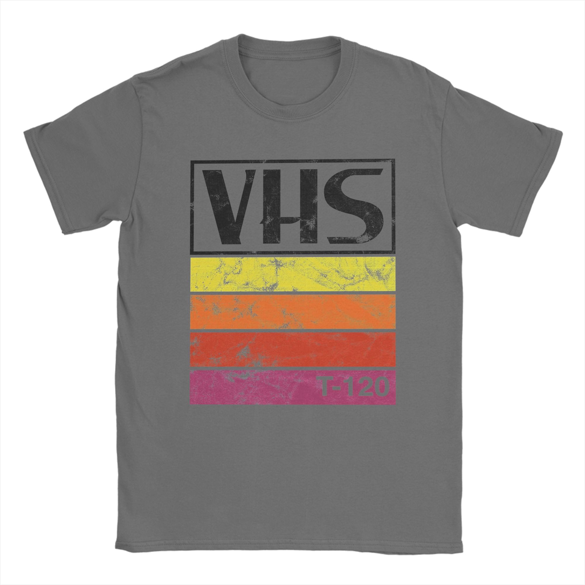 Vintage Fashion Ideas - Men's T-Shirts Vintage VHS Video Tape