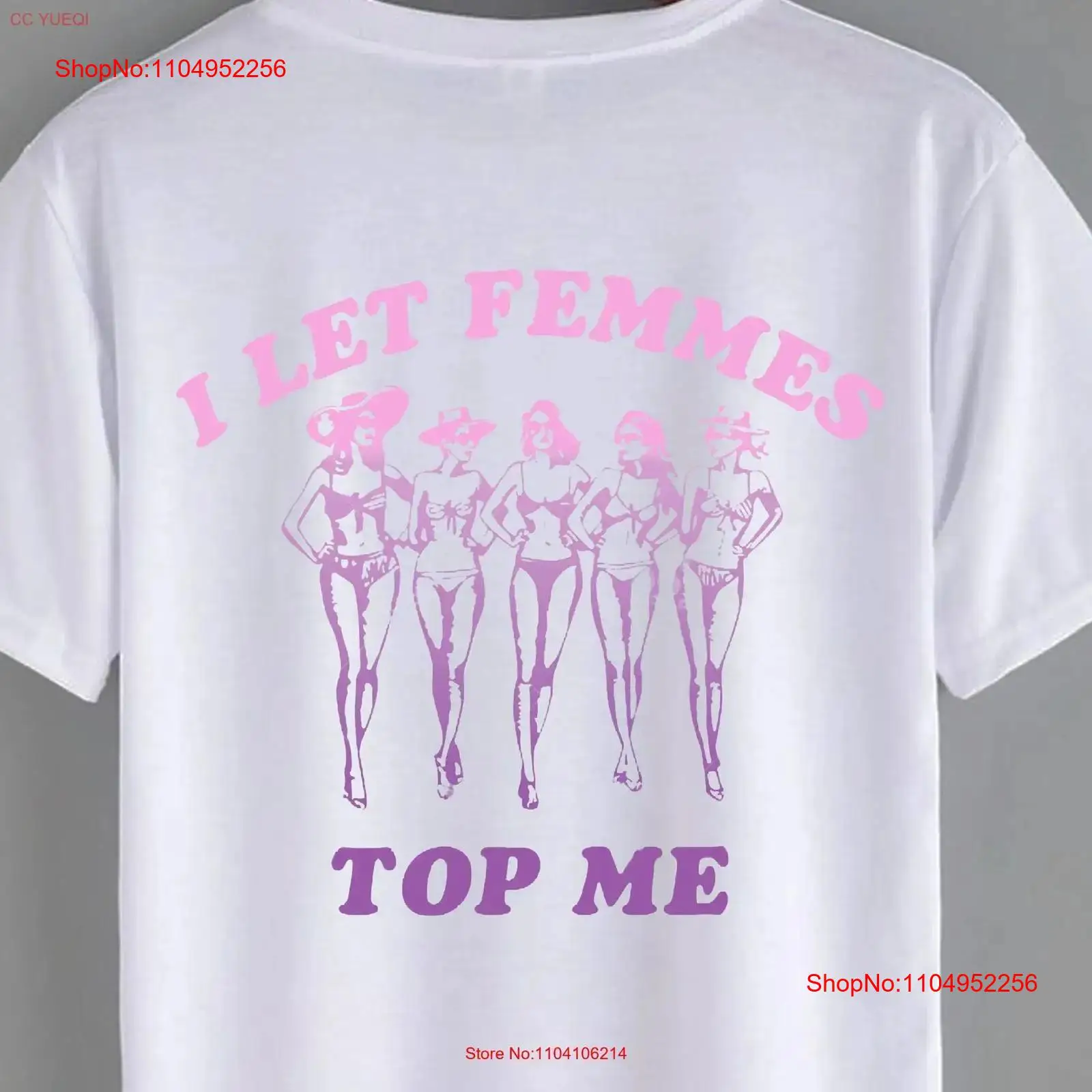 Vintage Queer Fashion - I let Femmes Top Me T