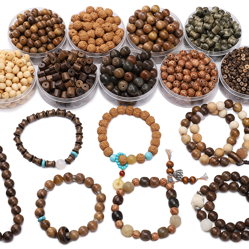 1-130pcs Vintage Natural Wood  - Vintage Fashion Theme 评论和价格