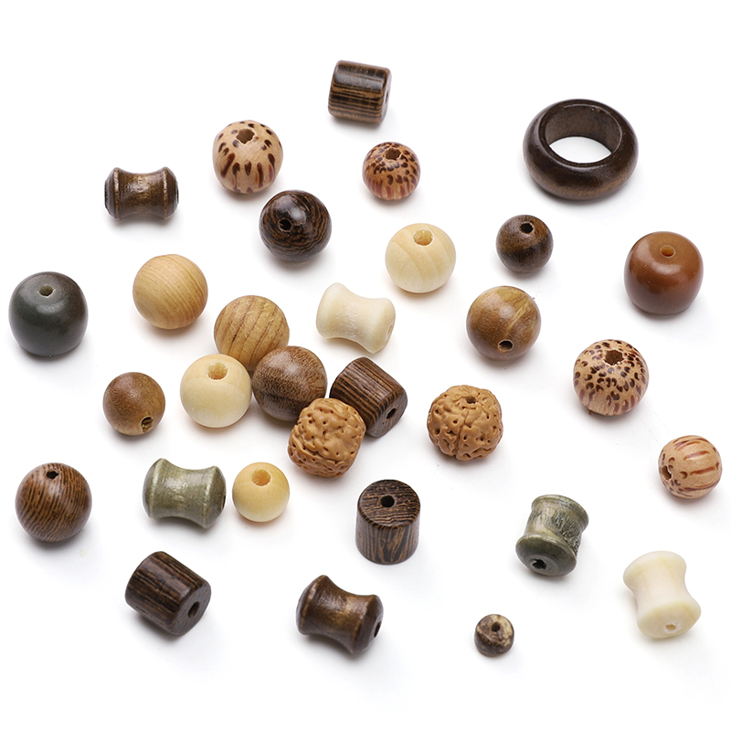 1-130pcs Vintage Natural Wood  - Vintage Fashion Theme 评论和价格