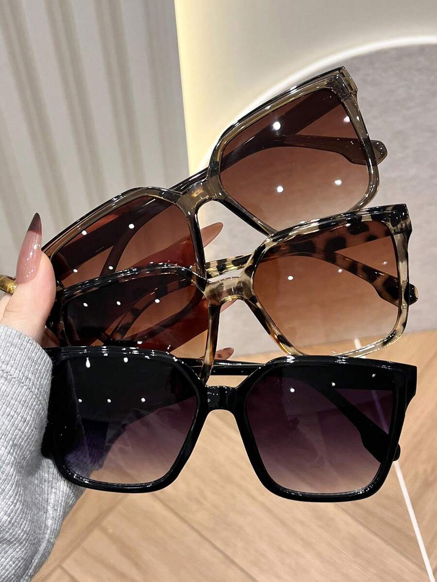 3pcs Geometric Plastic Square  - Vintage Fashion Accessories 评论和价格