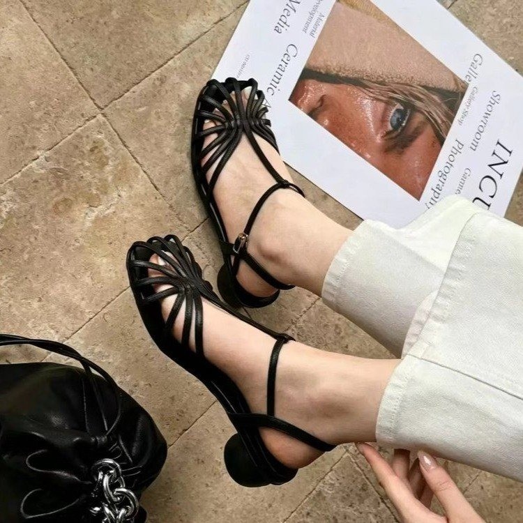 French-style Vintage Woven Toe - Vintage Fashion For Women 评论和价格
