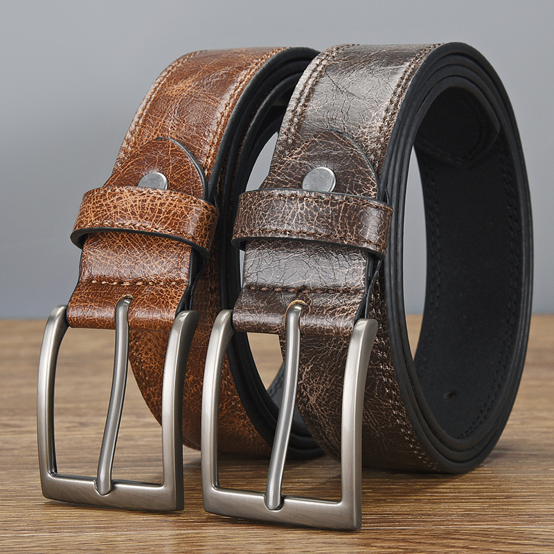 Men's Vintage Single Pin Buckl - Vintage Fashion Ideas 评论和价格