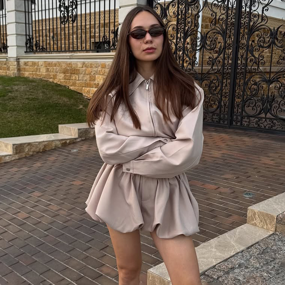 Ticketsx Women's 2 Piece Short - Vintage Fashion Jacket 评论和价格