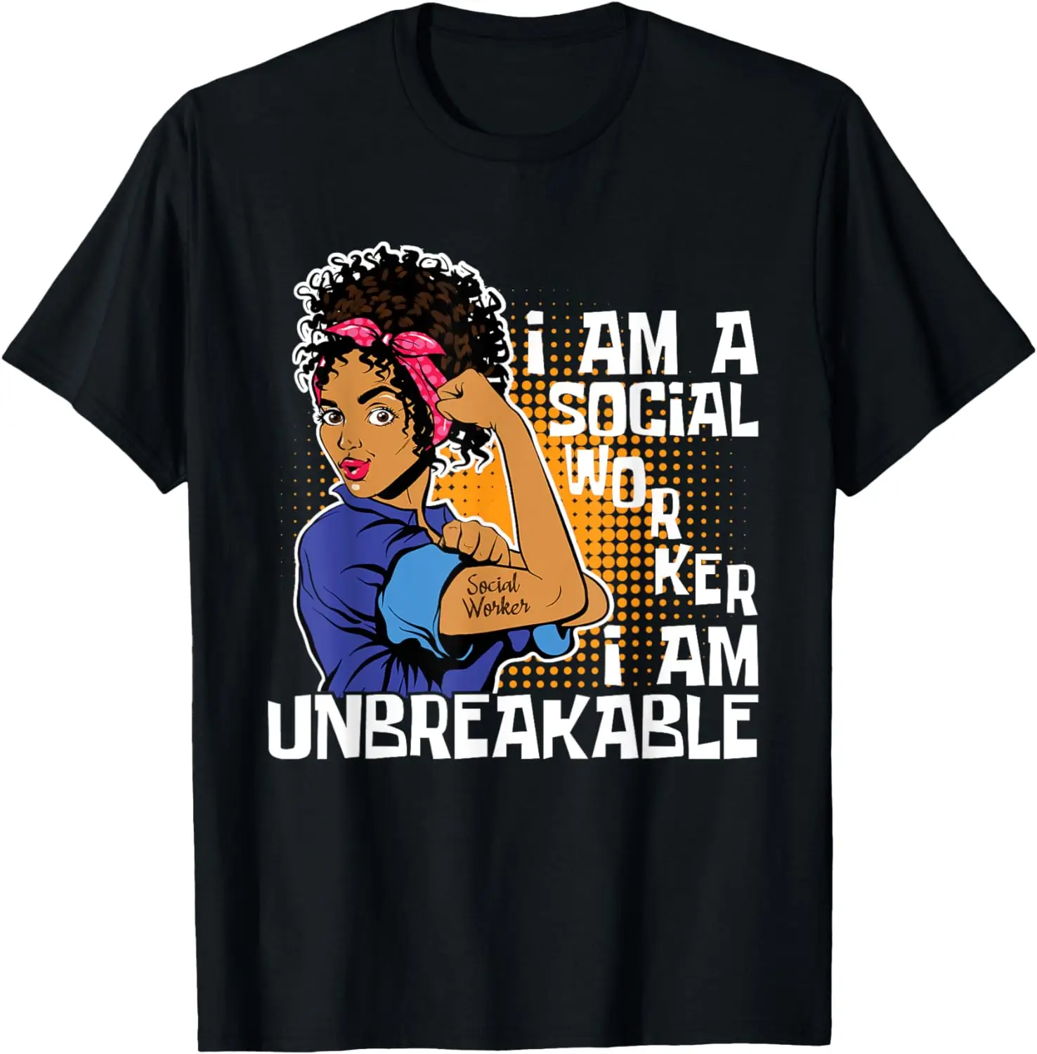 I Am A Social Worker Afro Amer - Vintage Fashion Community 评论和价格