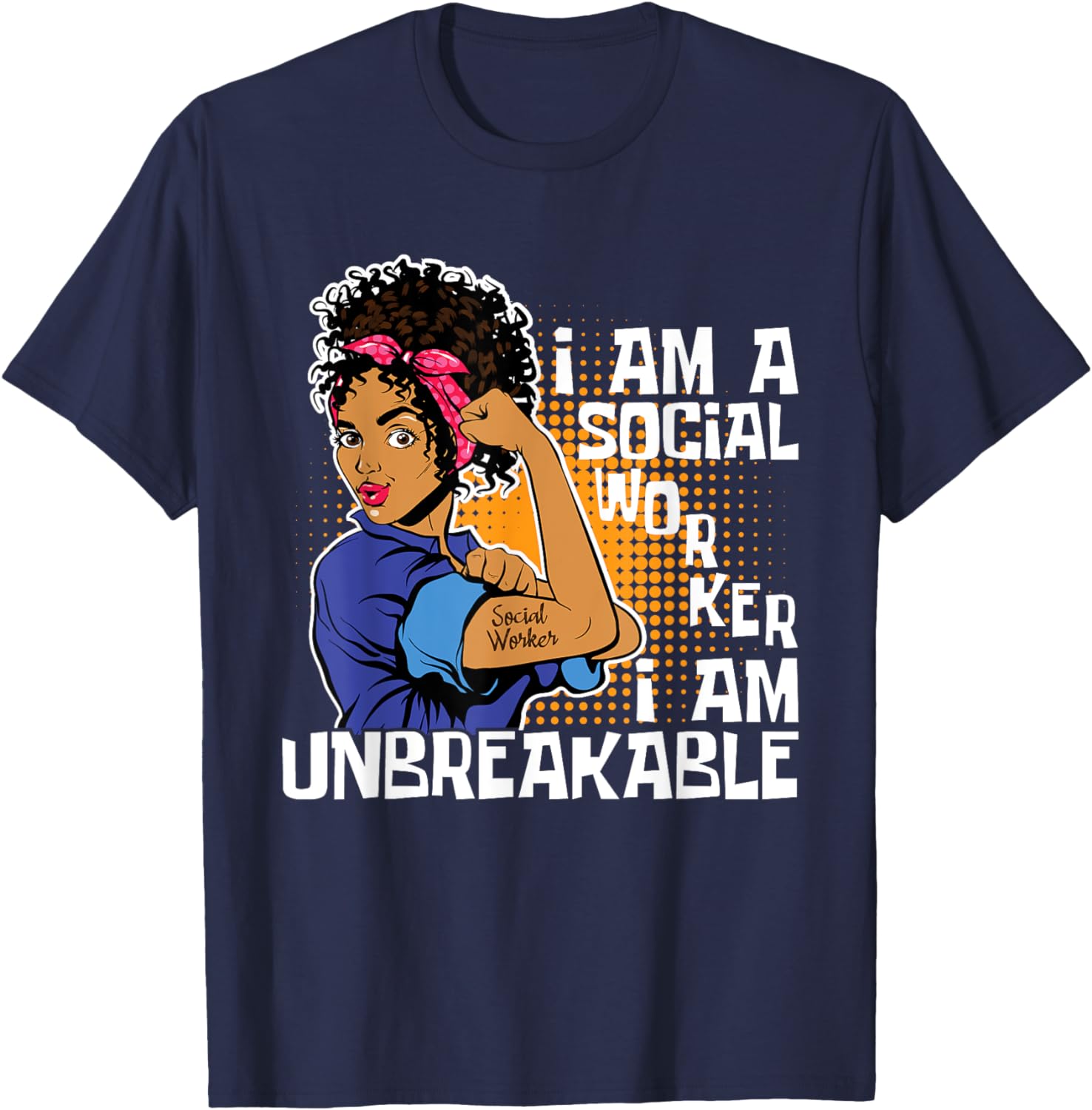 I Am A Social Worker Afro Amer - Vintage Fashion Community 评论和价格