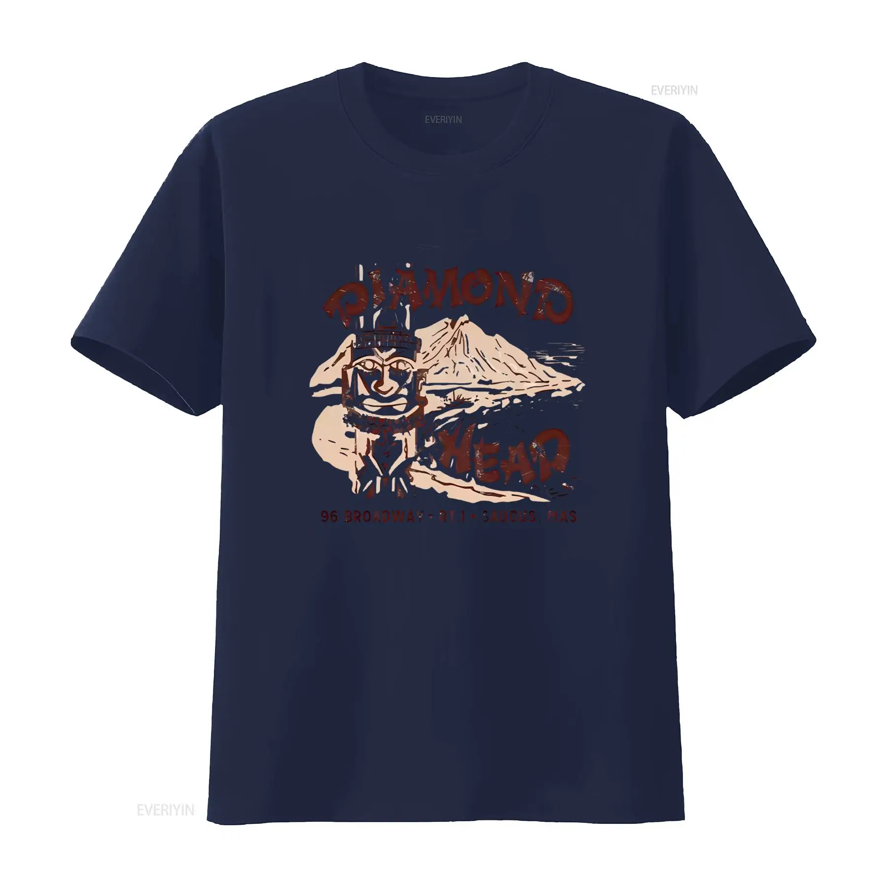Retro Tiki Design Diamond Head - Vintage Fashion Theme 评论和价格
