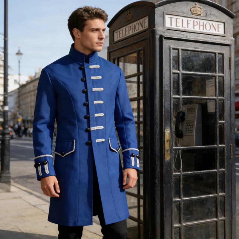 European American Mens Medieva - Vintage Fashion Jacket 评论和价格