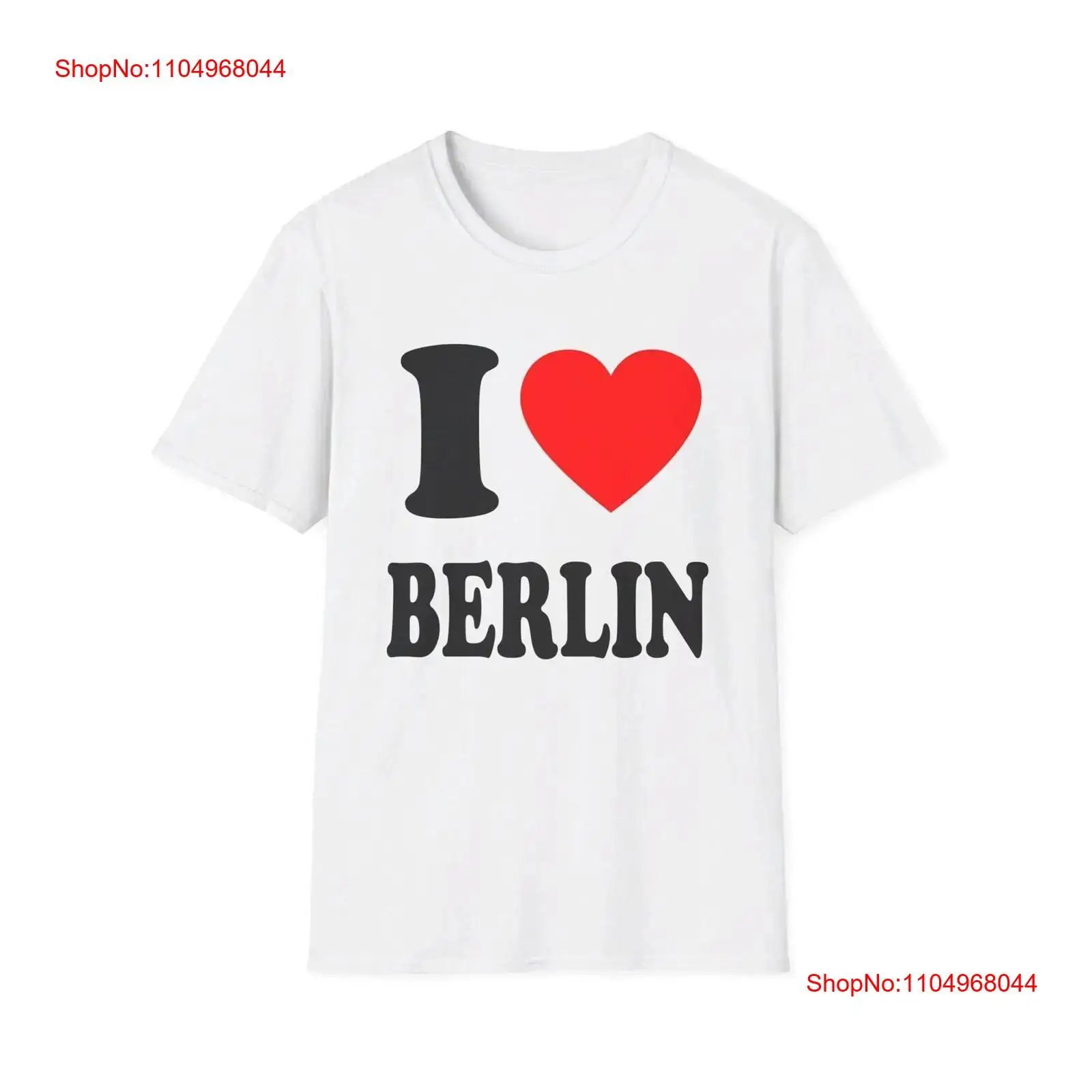I Love Berlin T Shirt Germany  - Vintage Fashion Ideas 评论和价格