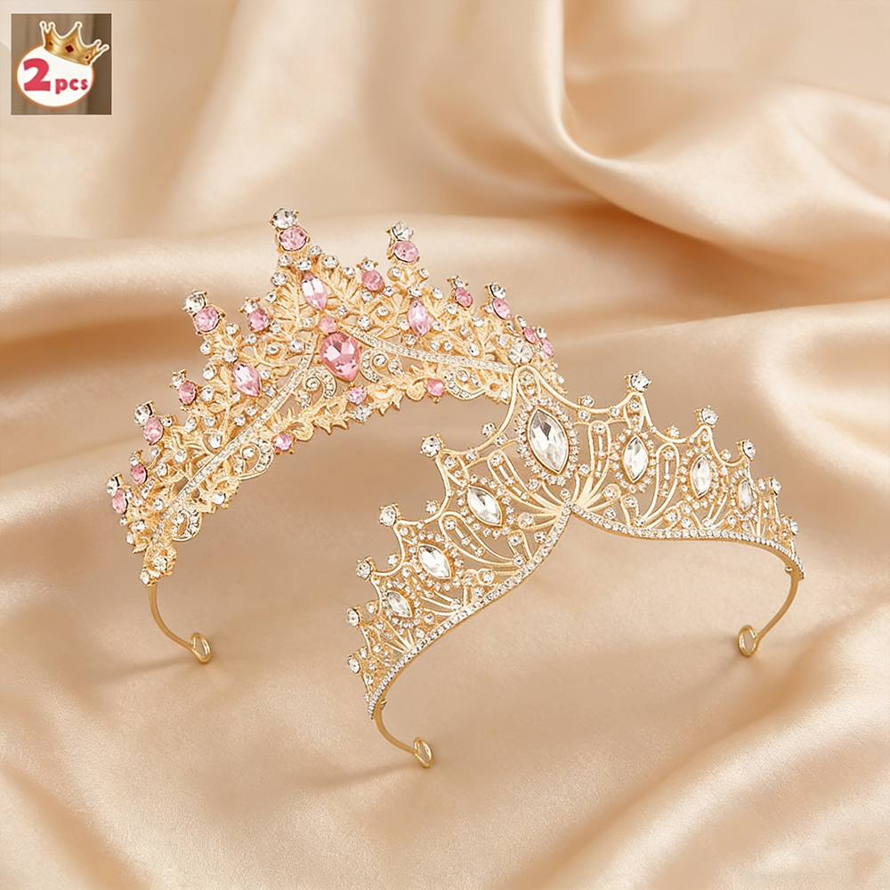 2Pcs Exquisite Vintage Baroque - Vintage Fashion For Women 评论和价格