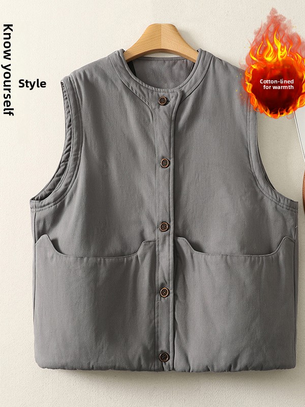 Autumn Winter Cotton Jacket Ve - Vintage Fashion Jacket 评论和价格