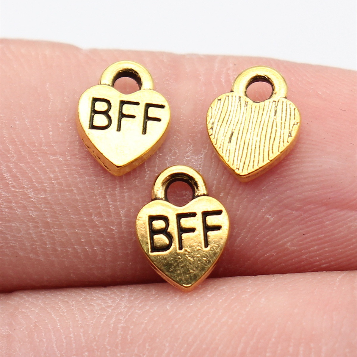 40pcs 9.3x7mm Antique Gold Col - Vintage Fashion Theme 评论和价格
