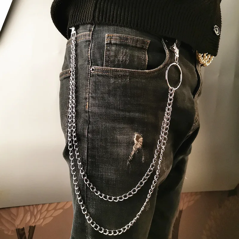 Layer Metal Belt Chain Punk Ho - Vintage Fashion Theme 评论和价格