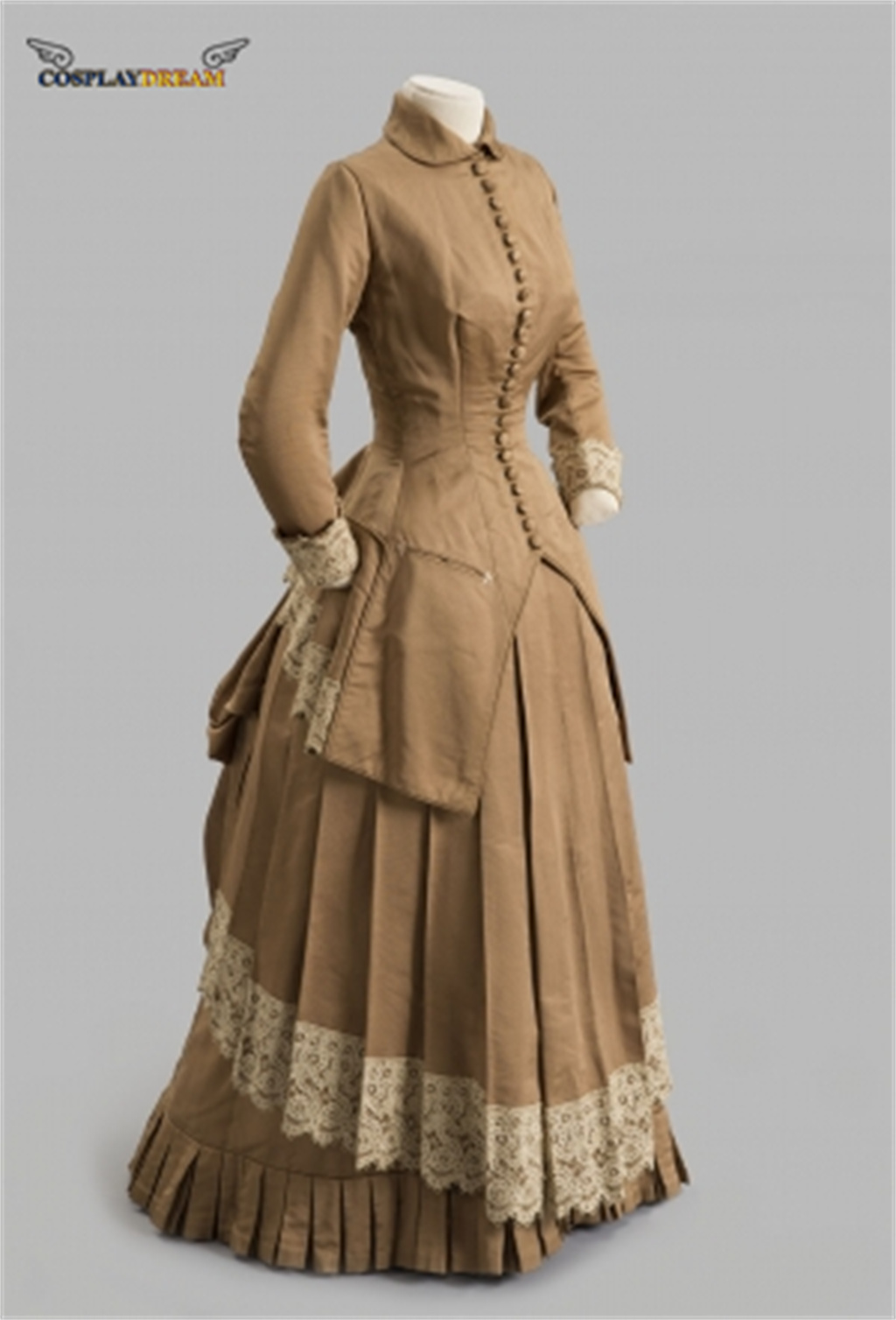19th Century Fashion dress Vic - Vintage Fashion Women Dresses 评论和价格