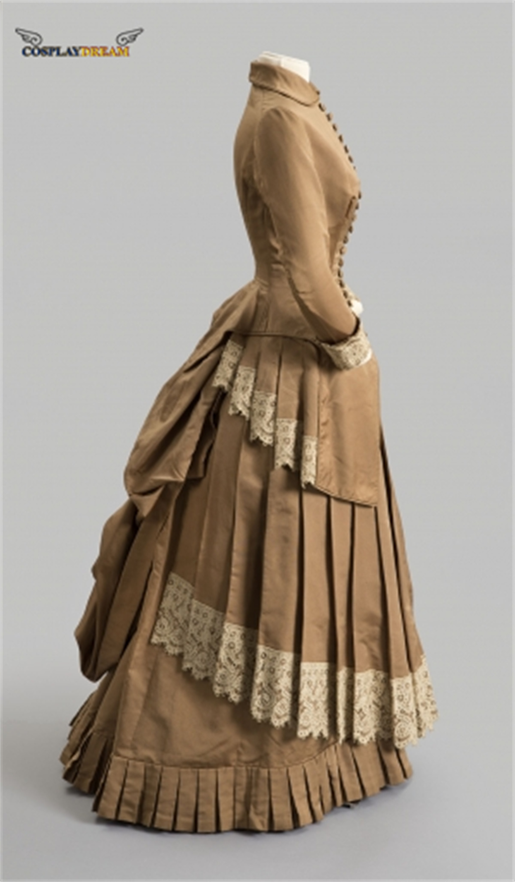 19th Century Fashion dress Vic - Vintage Fashion Women Dresses 评论和价格