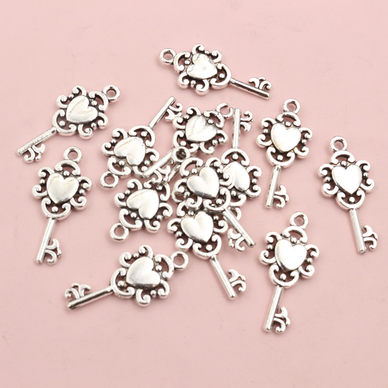 50pcs Vintage Small Key Charms - Vintage Fashion Theme 评论和价格