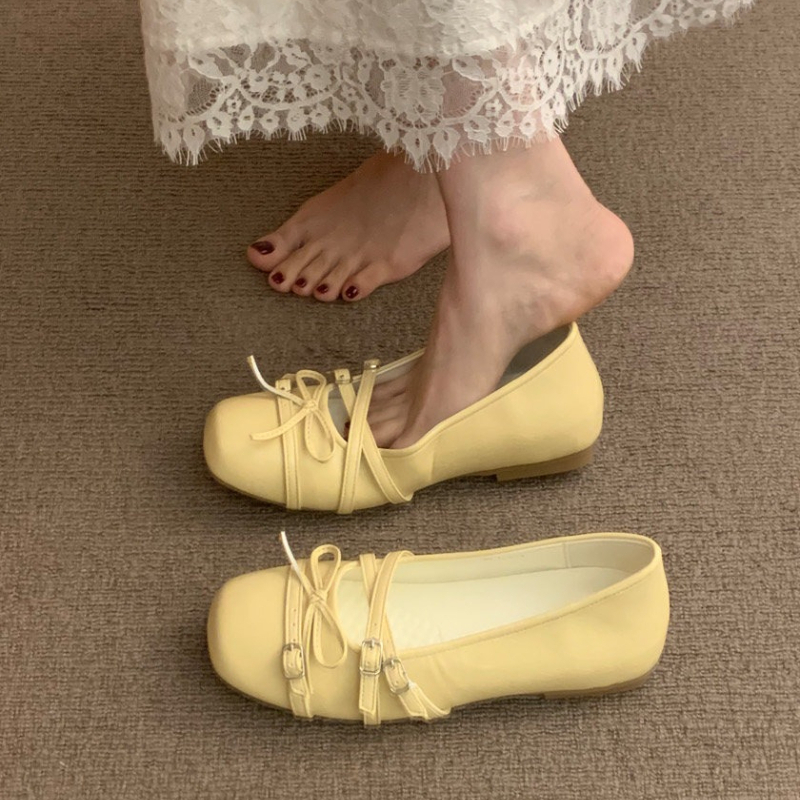 Women Ballet Flats Comfortable - Vintage Fashion Women Dresses 评论和价格