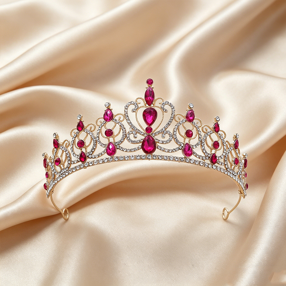 Luxury Vintage Gold Tiara Crow - Vintage Fashion Accessories 评论和价格