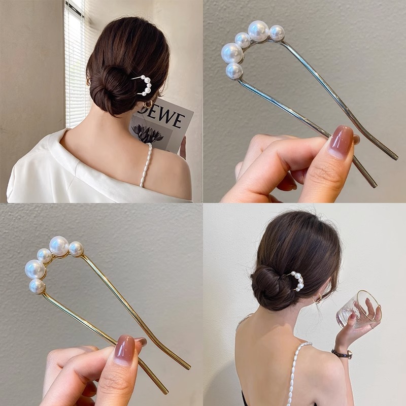 New Metal Vintage U Shape Hair - Vintage Fashion Accessories 评论和价格