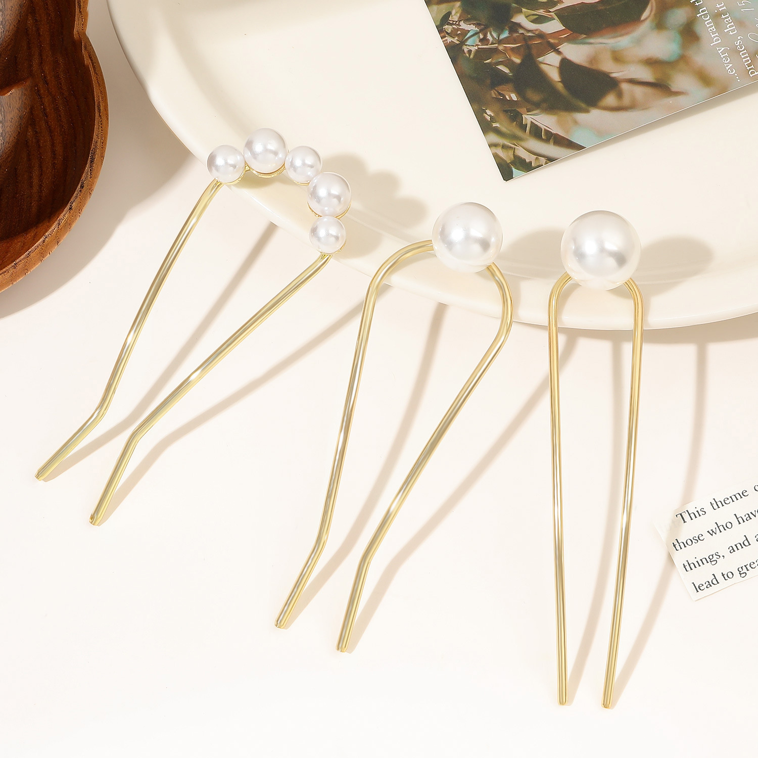 New Metal Vintage U Shape Hair - Vintage Fashion Accessories 评论和价格