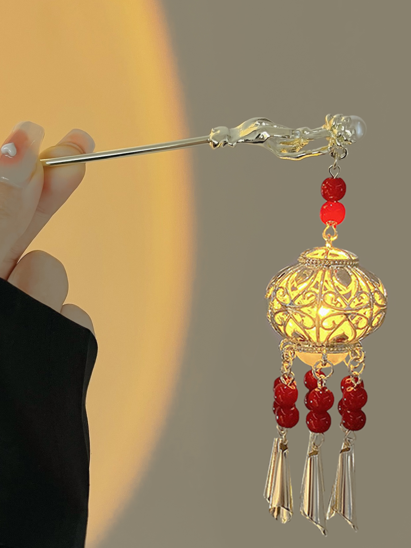 1Pcs Vintage Lantern Tassels H - Vintage Fashion Accessories 评论和价格