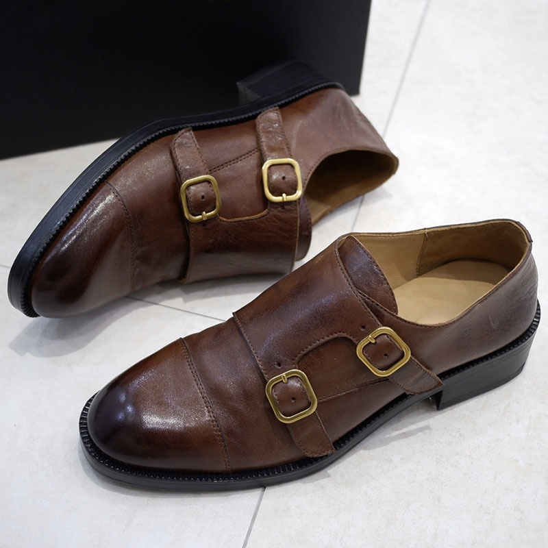 England Minimalist Vintage Lea - Vintage Fashion For Women 评论和价格