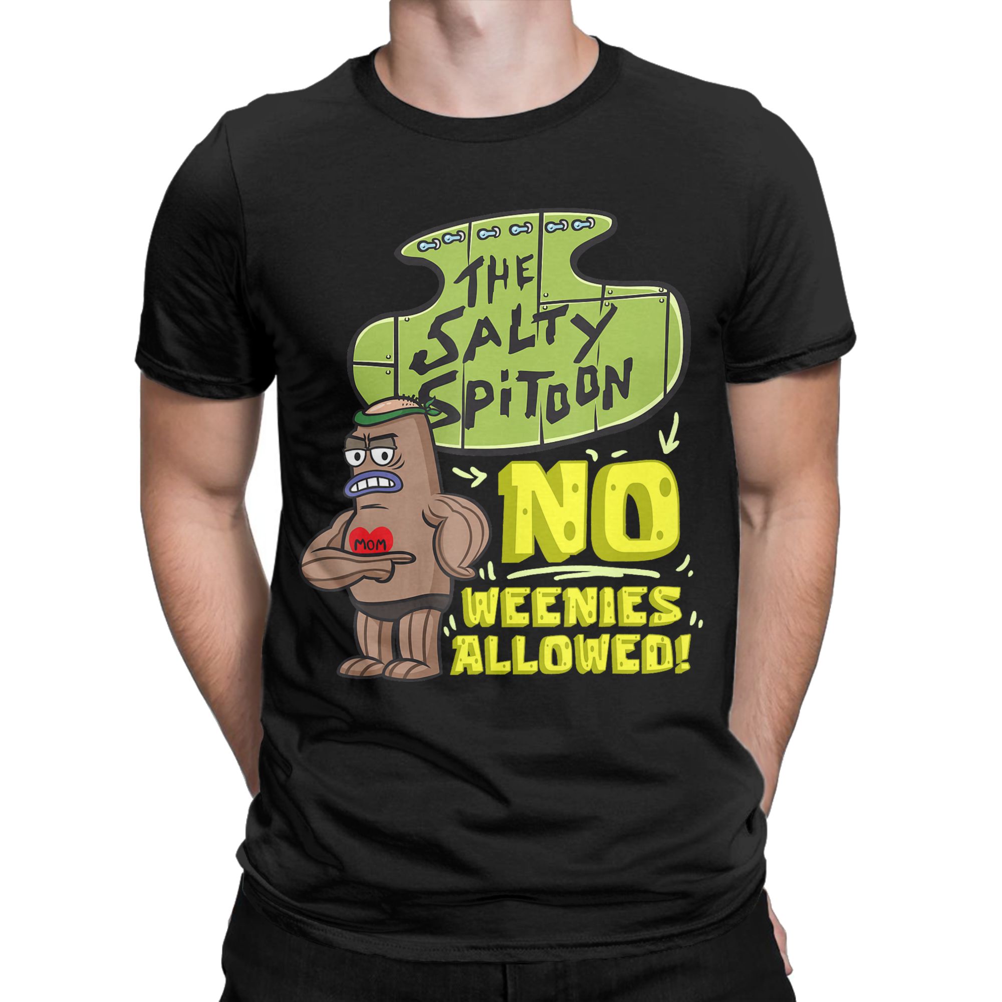 Man T-Shirt Salty Spitoon No W - Vintage Fashion Ideas 评论和价格