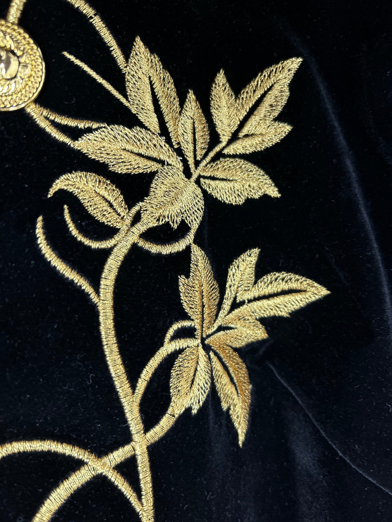 Plus Size Embroidered Coat Hol - Vintage Fashion Jacket 评论和价格