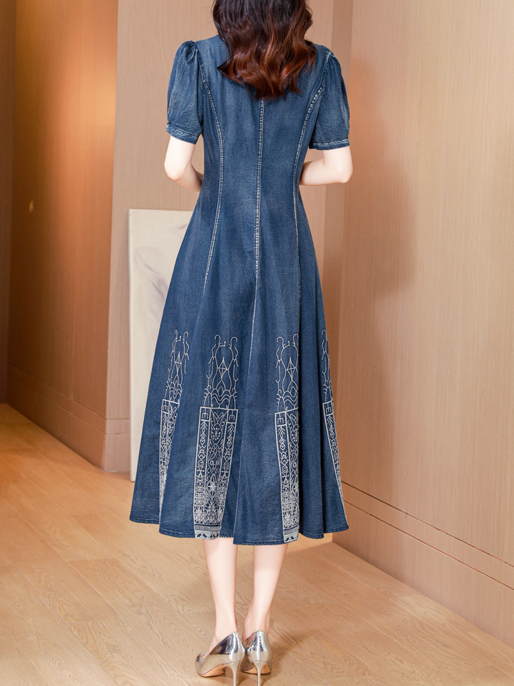 TIYIHAILEY-Long Mid-Calf Short - Vintage Fashion Women Dresses 评论和价格