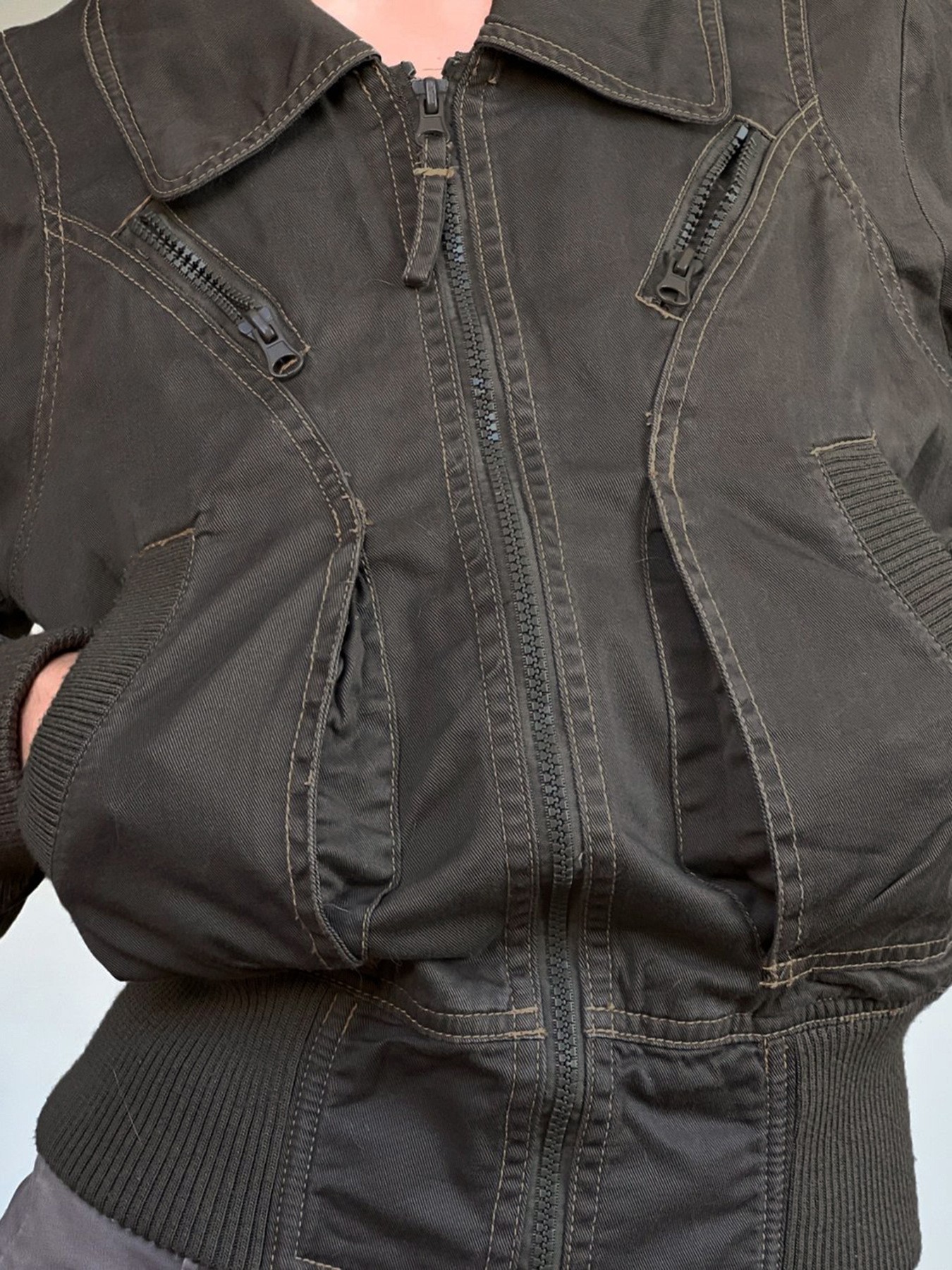 Summer Men's Clothing Slim Fit - Vintage Zipper 评论和价格