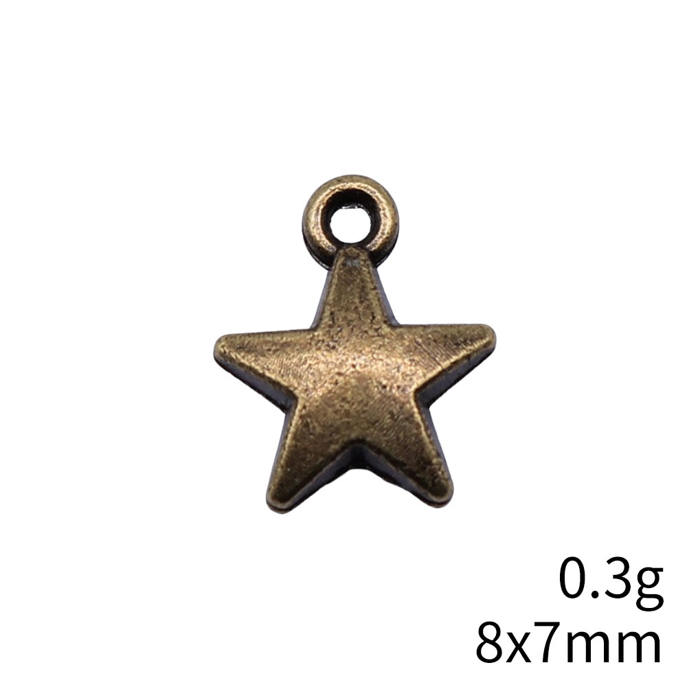 40pcs 8.6x7.1mm 2 Colors Antiq - Vintage Fashion Theme 评论和价格