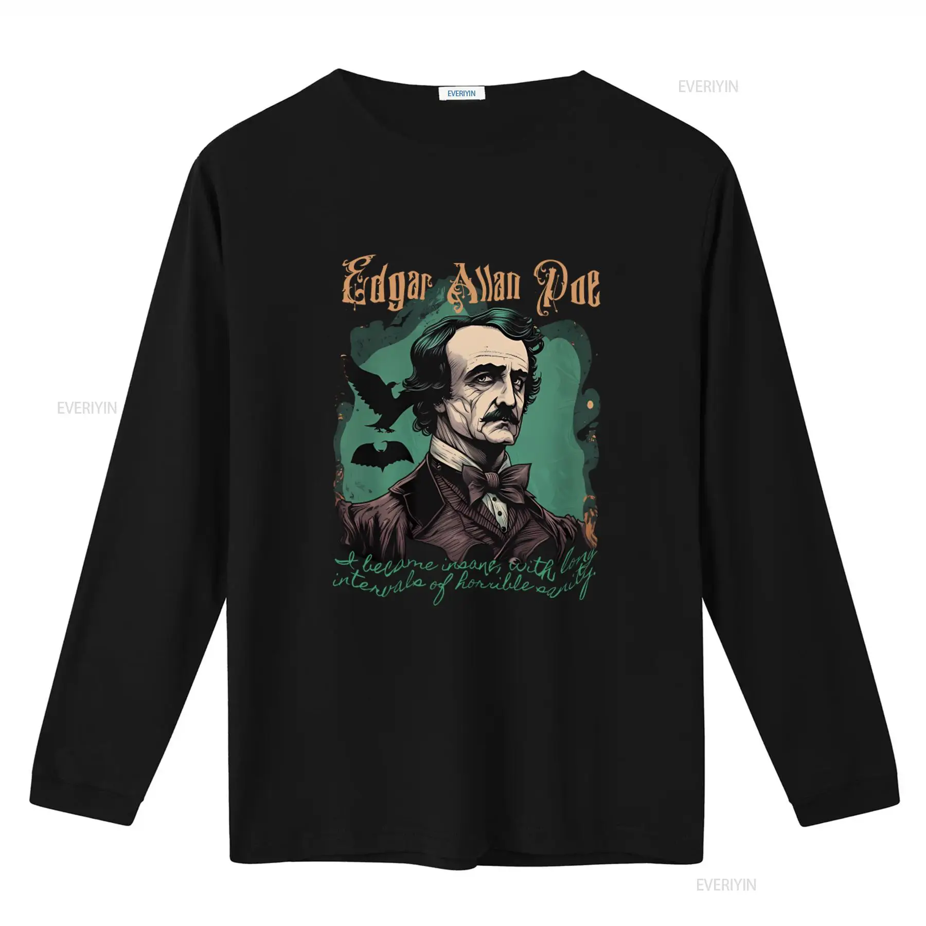 Edgar Allan Poe T Shirt Gothic - Vintage Fashion Ideas 评论和价格