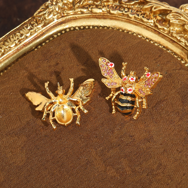 Vintage Enamel Drip Oil Bee Ea - Vintage Fashion Jewelry Brands 评论和价格