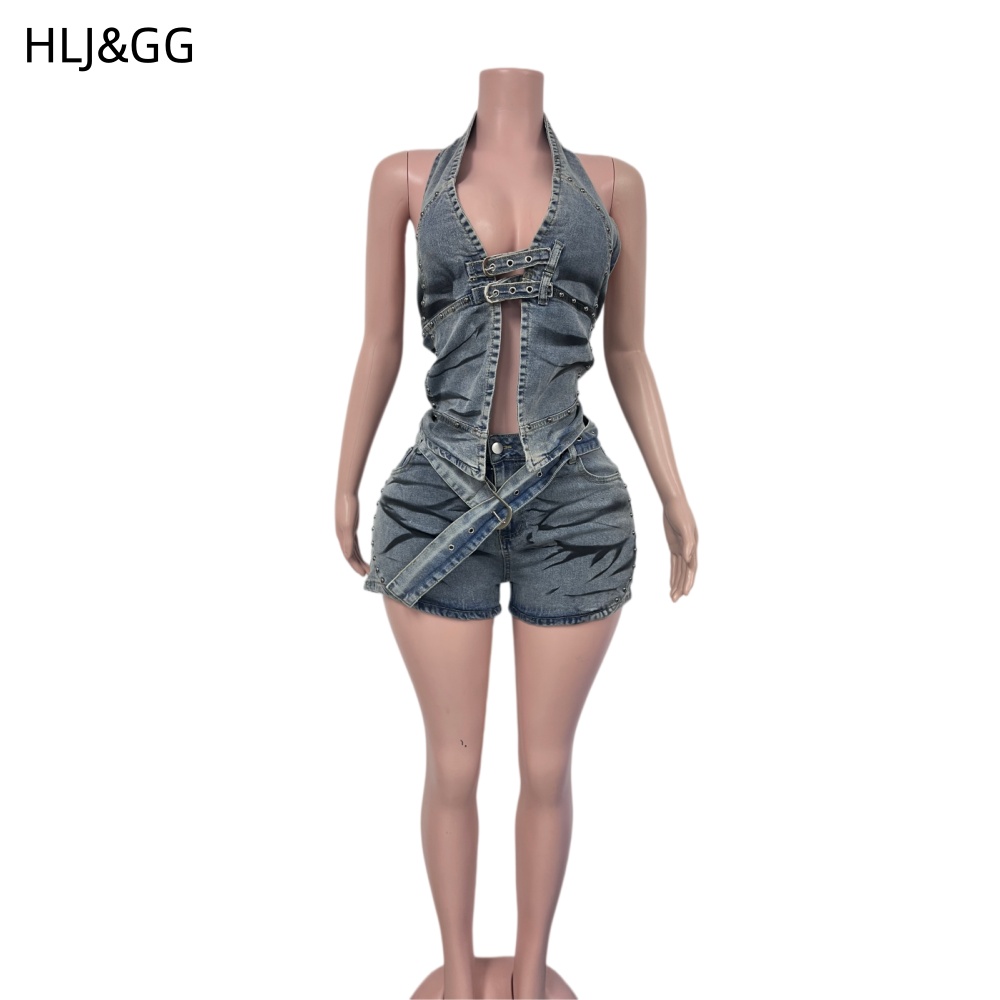 HLJ&GG Blue Vintage Denim Holl - Vintage Fashion Club 评论和价格