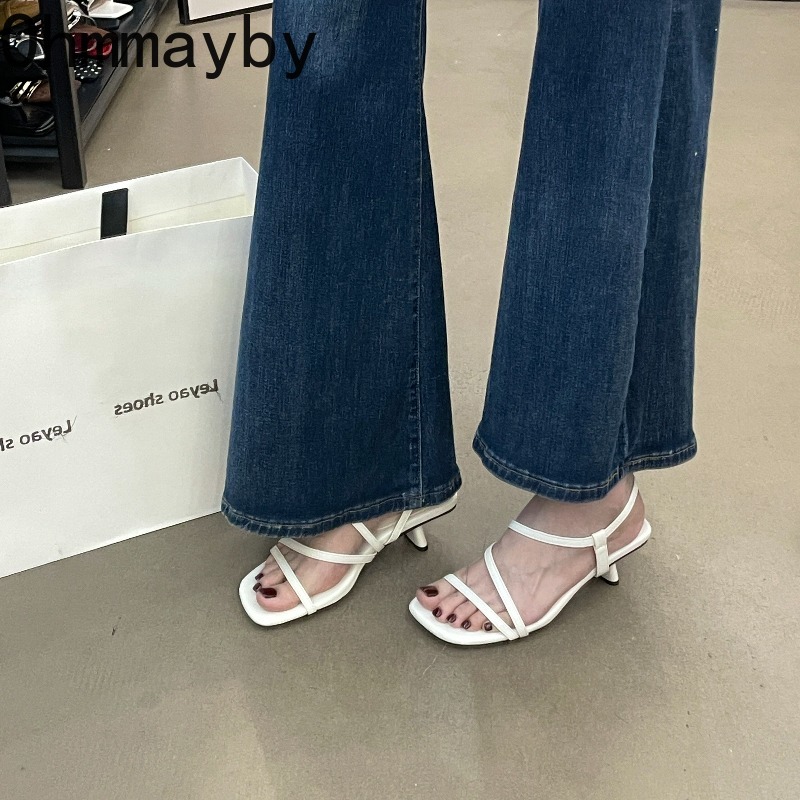 Vintage Summer Open Toe High H - Vintage Fashion Women Dresses 评论和价格