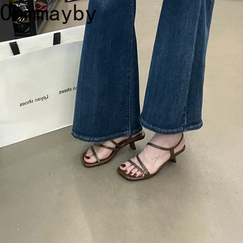 Vintage Summer Open Toe High H - Vintage Fashion Women Dresses 评论和价格